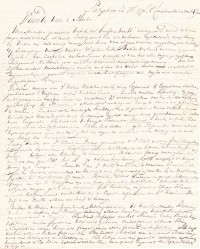 Brief van Pieter Maas Czn aan zijn ouder vauit Parijs (1796) - blad 1